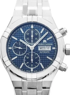 Aikon Blå/Stål Ø44 mm