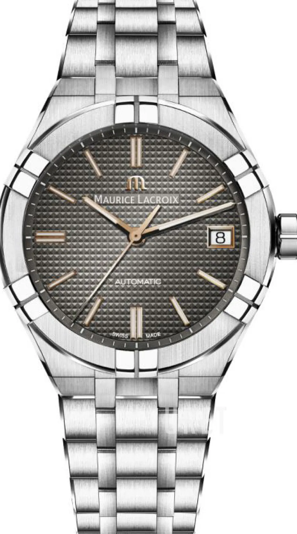 Aikon Grå/Stål Ø39 mm