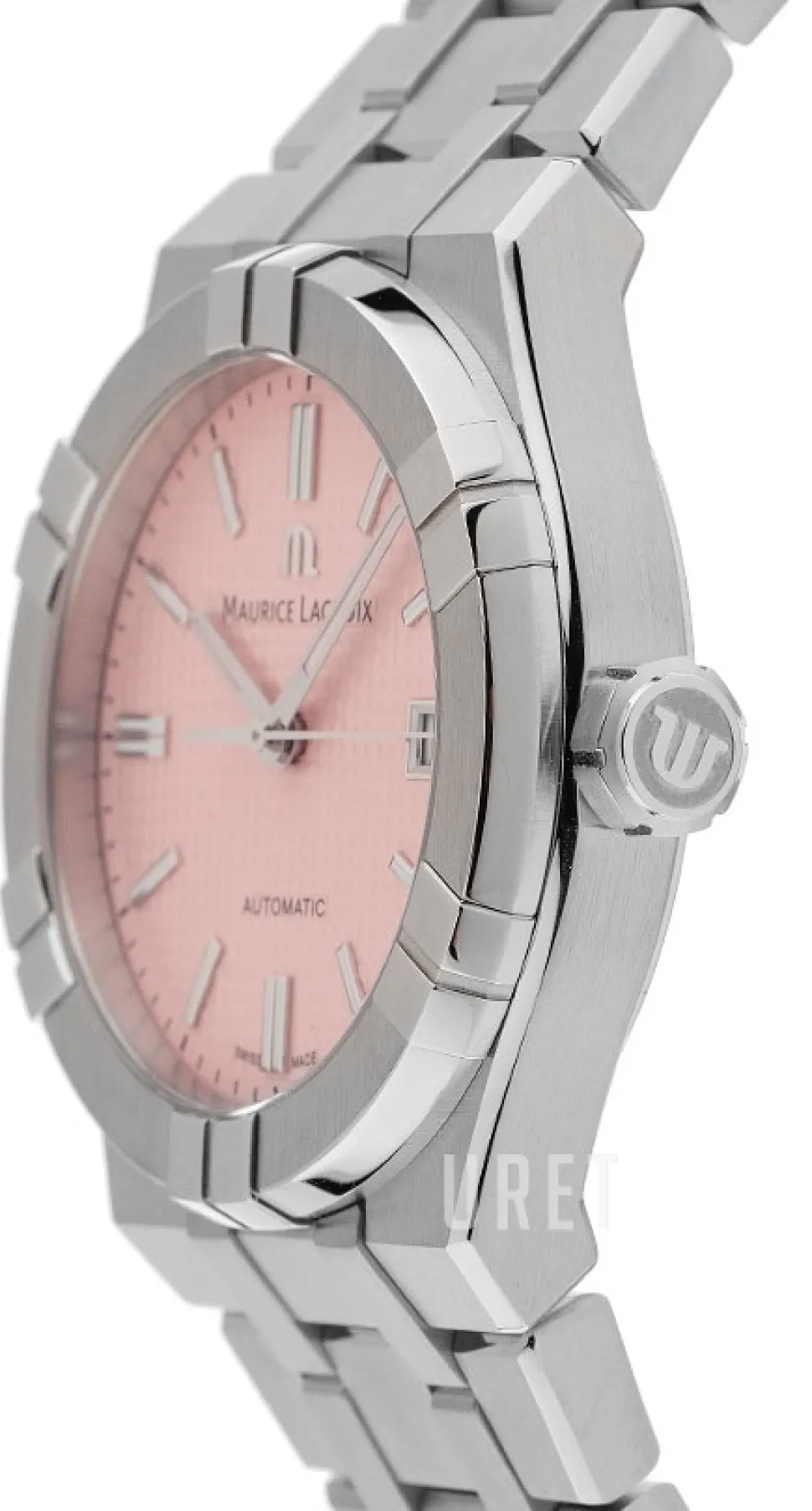 Aikon Rosa/Stål Ø39 mm