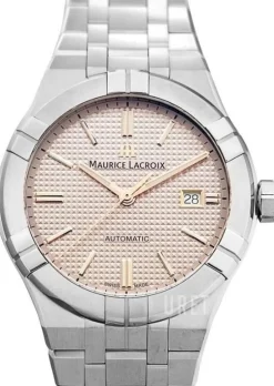 Aikon Roséguldstonad/Stål Ø42 mm