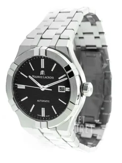 Aikon Svart/Stål Ø42 mm