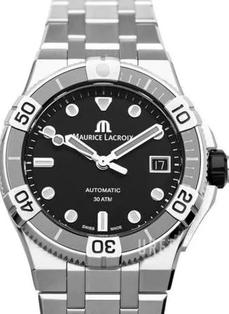 Aikon Svart/Stål Ø38 mm