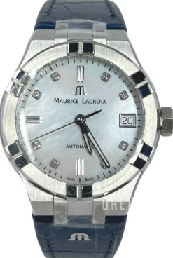 Aikon Vit/Läder Ø35 mm