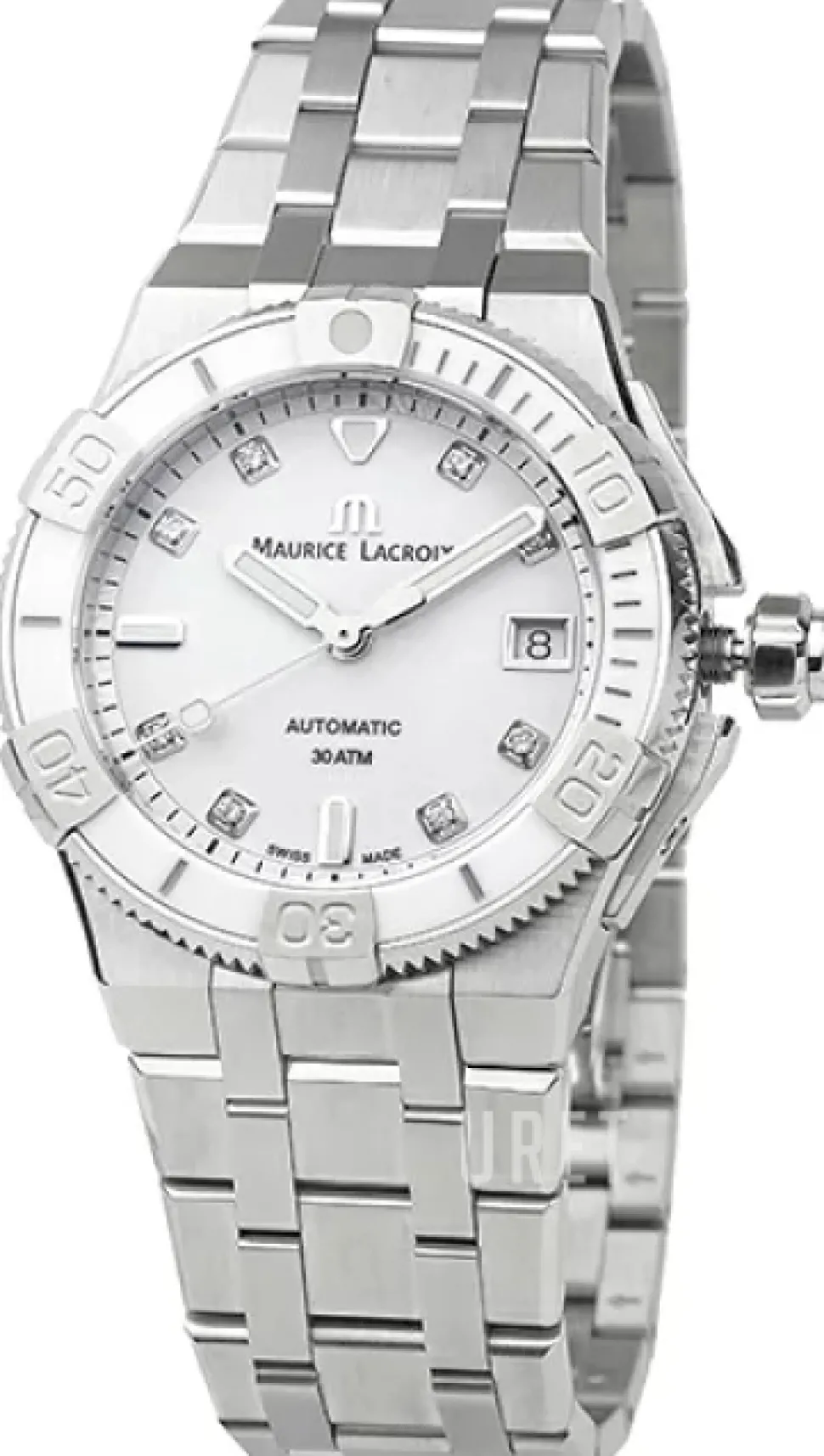 Aikon Vit/Stål Ø38 mm