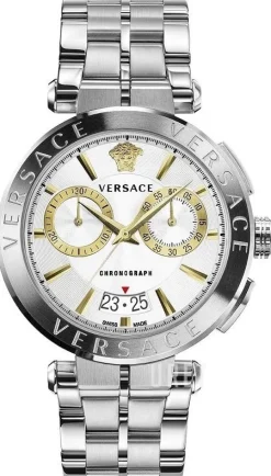 Aion Silverfärgad/Stål Ø45 mm