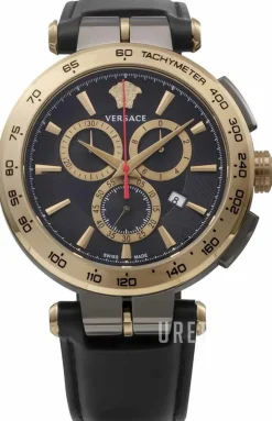 Aion Svart/Läder Ø45 mm