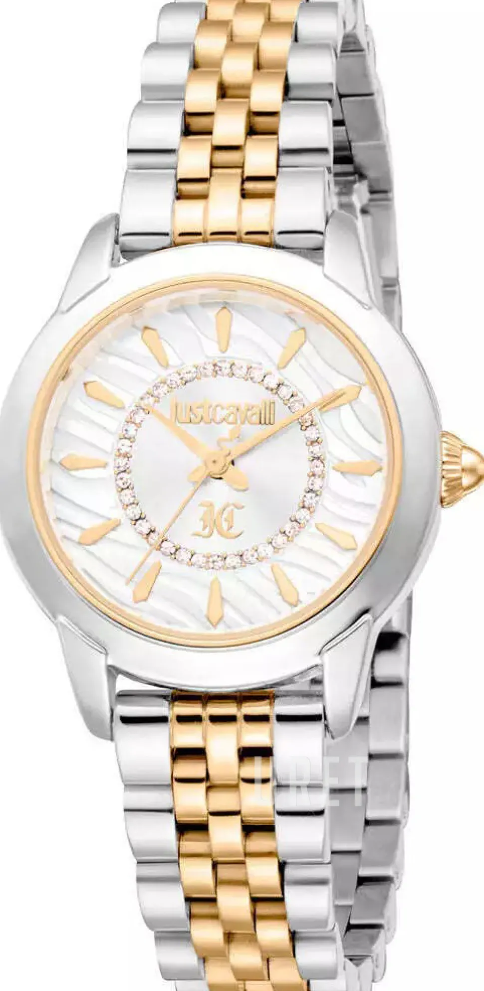 Allegra Vit/Gulguldtonat stål Ø30 mm