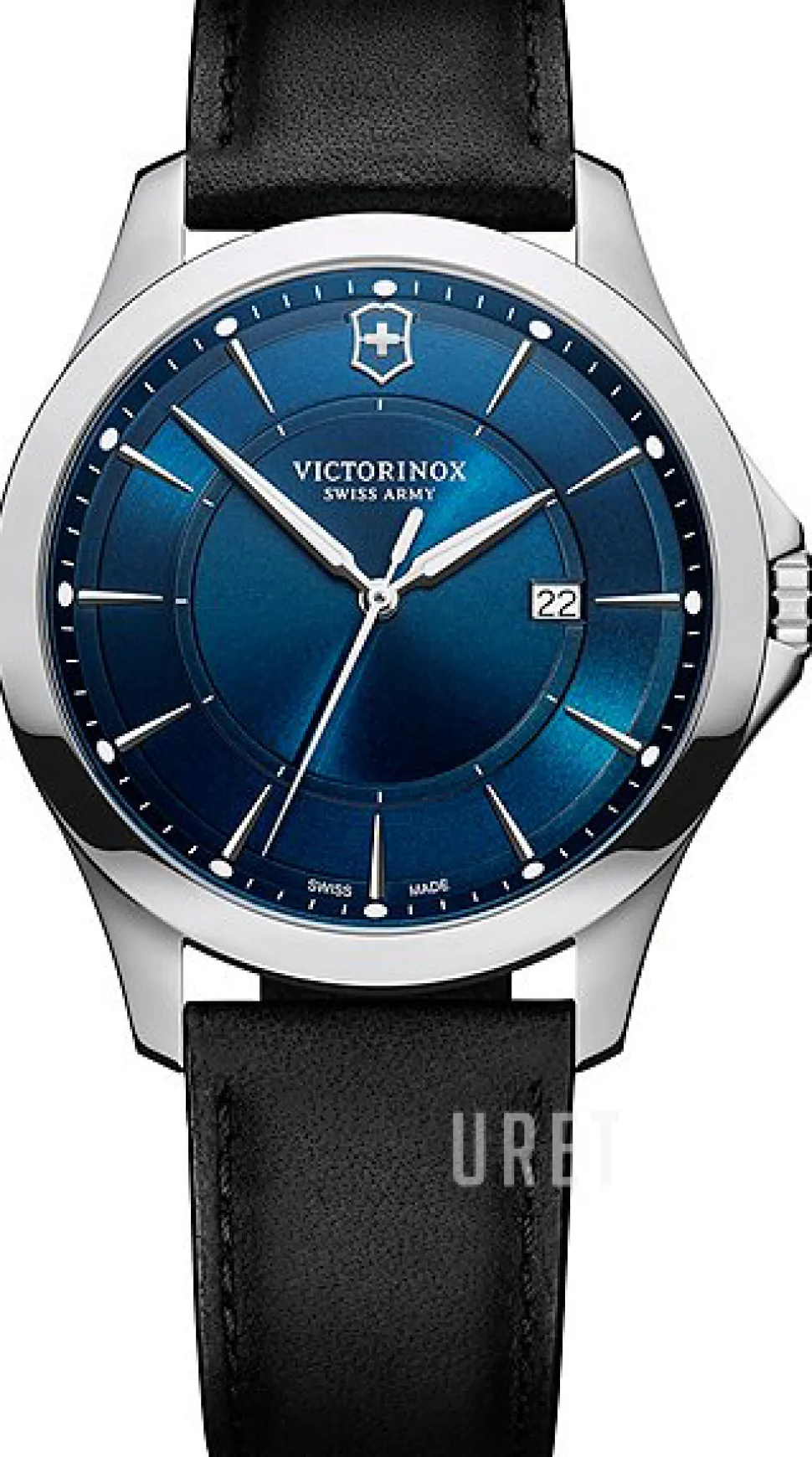 Alliance Blå/Läder Ø40 mm