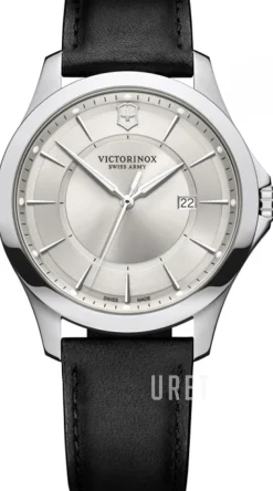 Alliance Silverfärgad/Läder Ø40 mm