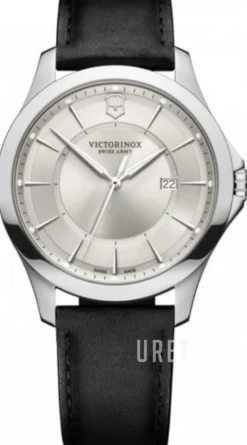 Alliance Silverfärgad/Läder Ø40 mm