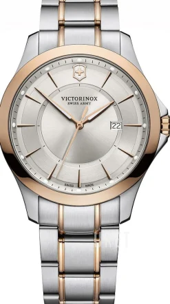 Alliance Silverfärgad/Roséguldstonat stål Ø40 mm