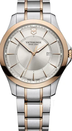 Alliance Silverfärgad/Roséguldstonat stål Ø40 mm