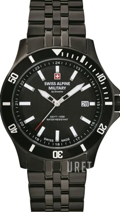 Alpine by Grovana Svart/Stål Ø42 mm