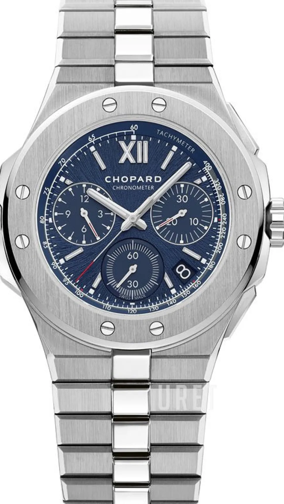 Alpine Eagle Blå/Stål Ø44 mm