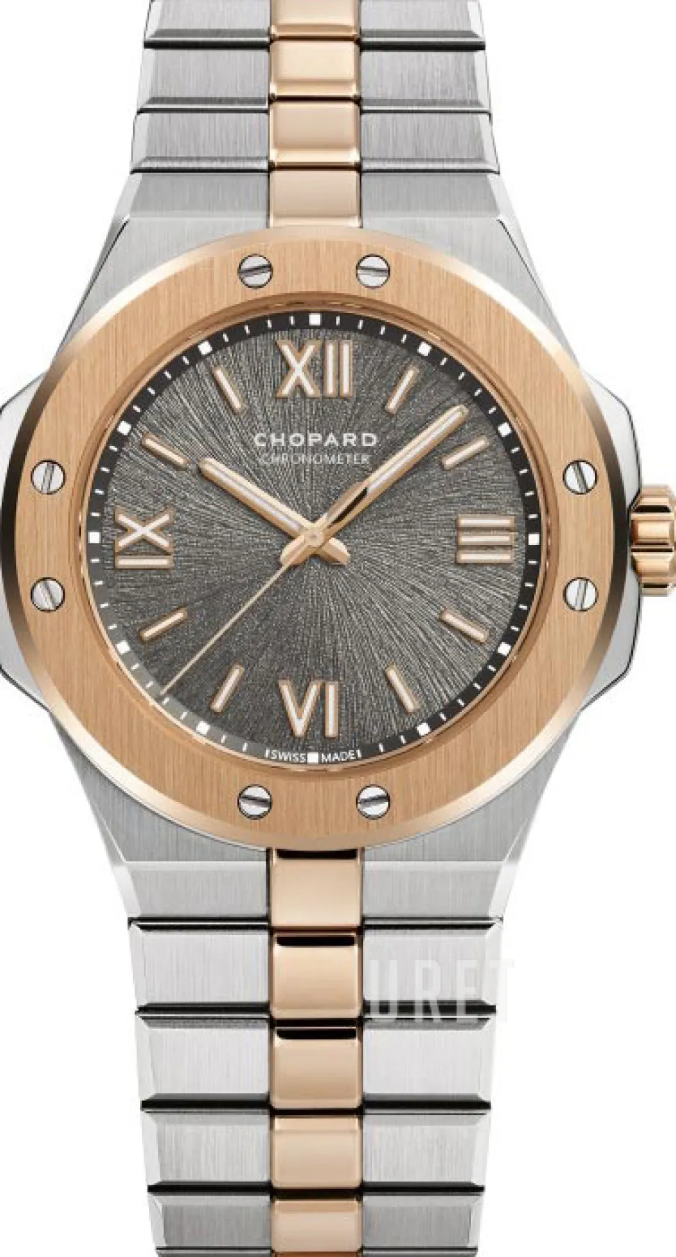 Alpine Eagle Grå/18 karat roséguld Ø36 mm