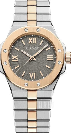 Alpine Eagle Grå/18 karat roséguld Ø33 mm