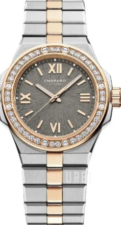 Alpine Eagle Grå/18 karat roséguld Ø33 mm