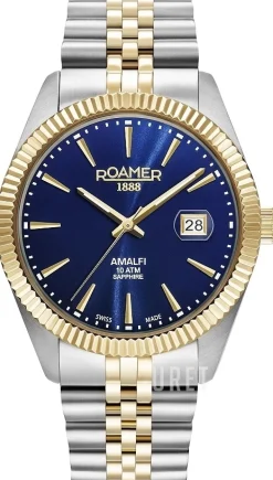 Amalfi Gents Blå/Stål Ø42 mm