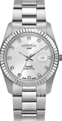 Amalfi Silverfärgad/Stål Ø34 mm