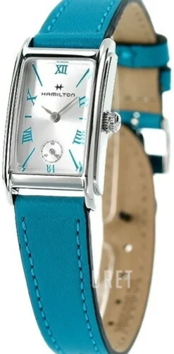 American Classic Ardmore Silverfärgad/Läder 27x18.7 mm