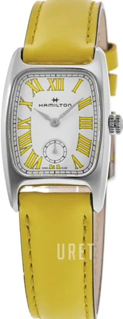 American Classic Boulton Vit/Läder 27x24 mm