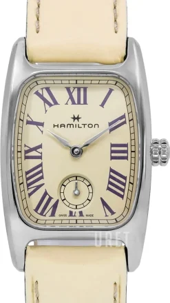 American Classic Boulton Beige/Läder 27x24 mm