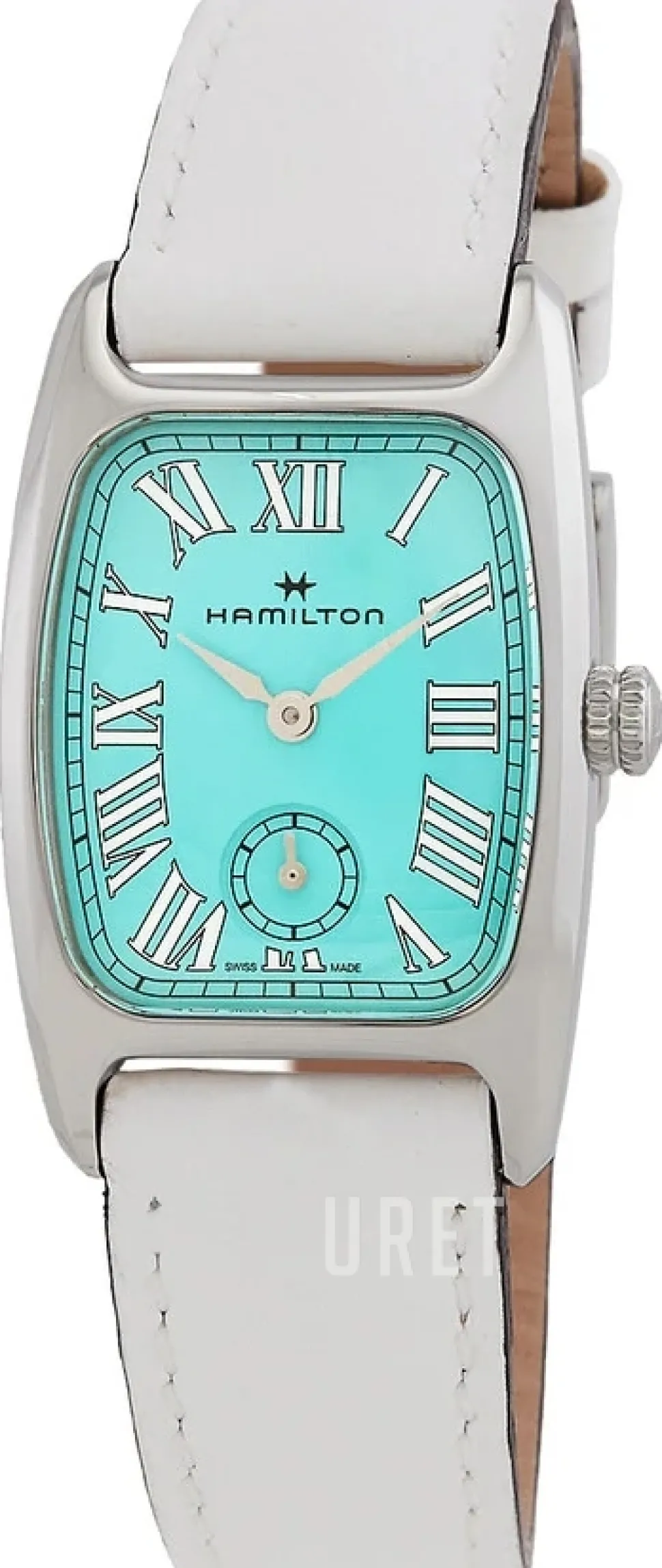 American Classic Boulton Grön/Läder 27x24 mm