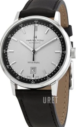 American Classic Intra-Matic Grå/Läder Ø40 mm