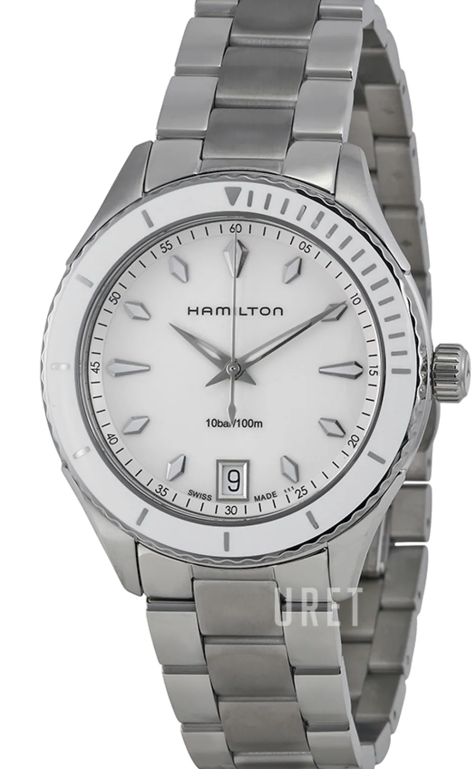 American Classic Jazzmaster Seaview Vit/Stål Ø37 mm