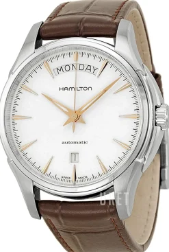 American Classic Jazzmaster Silverfärgad/Läder Ø40 mm