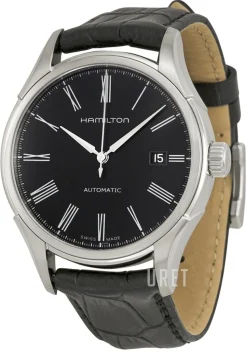 American Classic Timeless Valiant Svart/Läder Ø40 mm