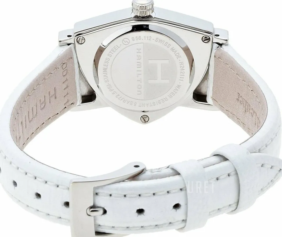 American Classic Ventura Vit/Läder 24x28 mm