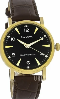 American Clipper Svart/Läder Ø39 mm