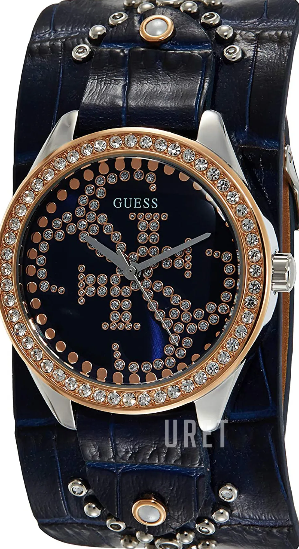 Analog Blå/Läder Ø36 mm