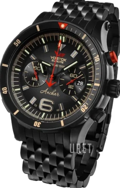 Anchar Svart/Stål Ø48.7 mm