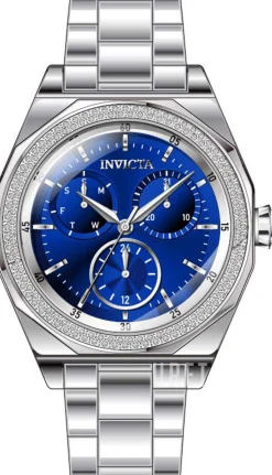 Angel Blå/Stål Ø38 mm