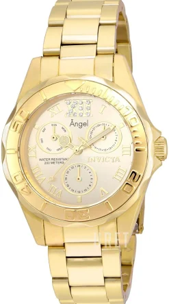 Angel Champagnefärgad/Gulguldtonat stål Ø38 mm