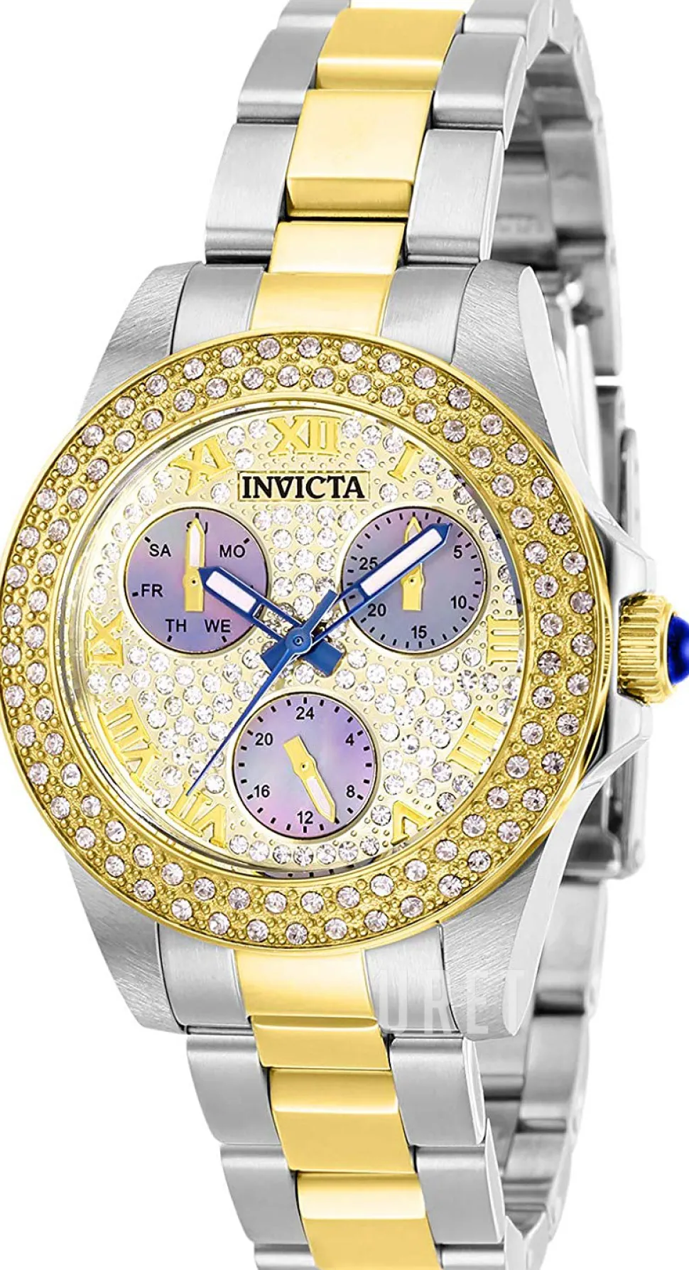 Angel Guld/Gulguldtonat stål Ø34 mm