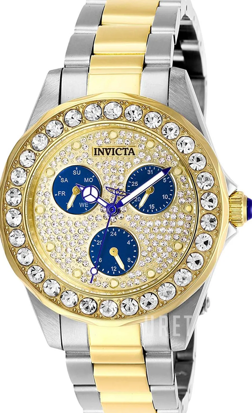 Angel Guld/Gulguldtonat stål Ø38 mm