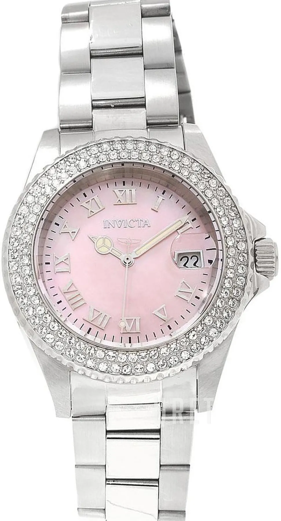 Angel Rosa/Stål Ø40 mm