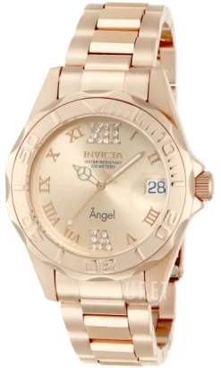 Angel Roséguldstonad/Roséguldstonat stål Ø38 mm