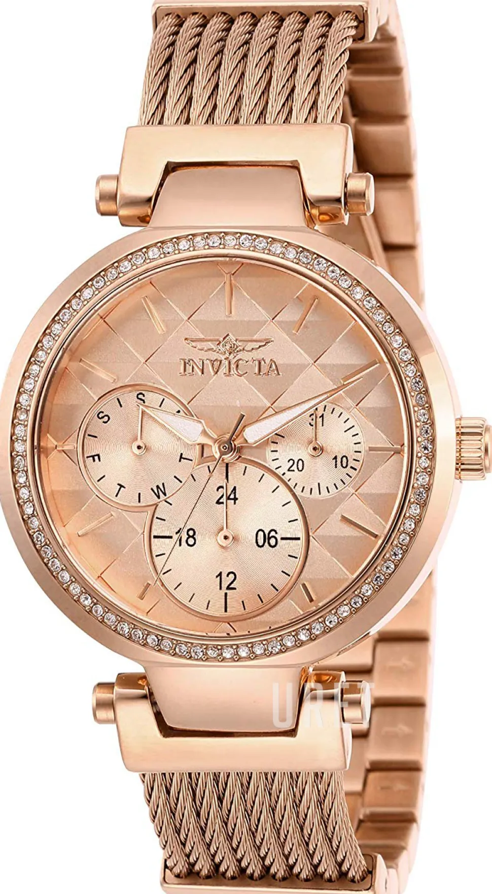 Angel Roséguldstonad/Roséguldstonat stål Ø36 mm