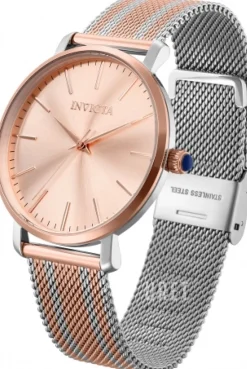 Angel Roséguldstonad/Stål Ø38 mm