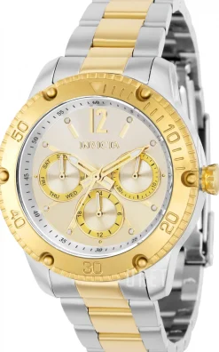 Angel Silverfärgad/Gulguldtonat stål Ø38 mm