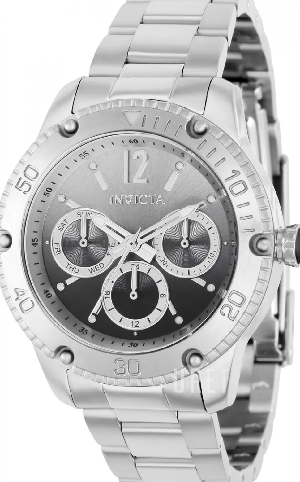 Angel Svart/Stål Ø38 mm