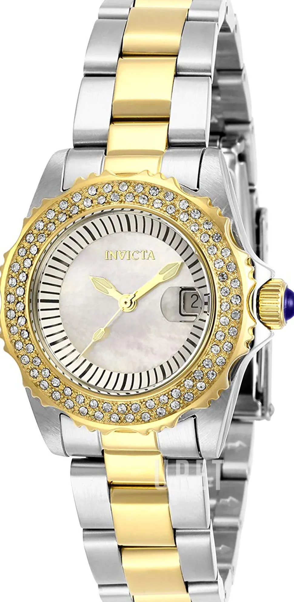 Angel Vit/Gulguldtonat stål Ø30 mm