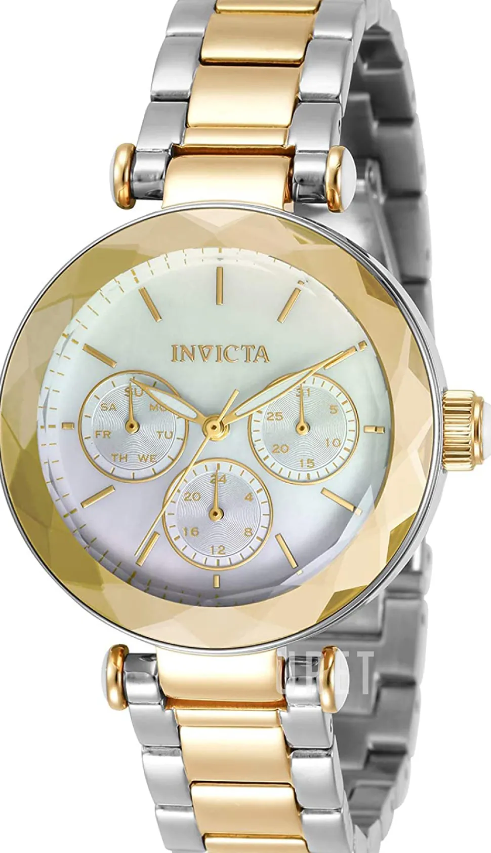 Angel Vit/Gulguldtonat stål Ø36 mm