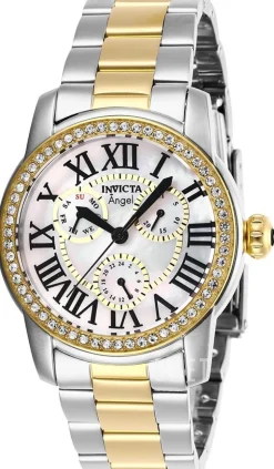 Angel Vit/Gulguldtonat stål Ø38 mm