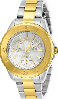 Angel Vit/Gulguldtonat stål Ø38 mm