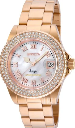 Angel Vit/Roséguldstonat stål Ø40 mm